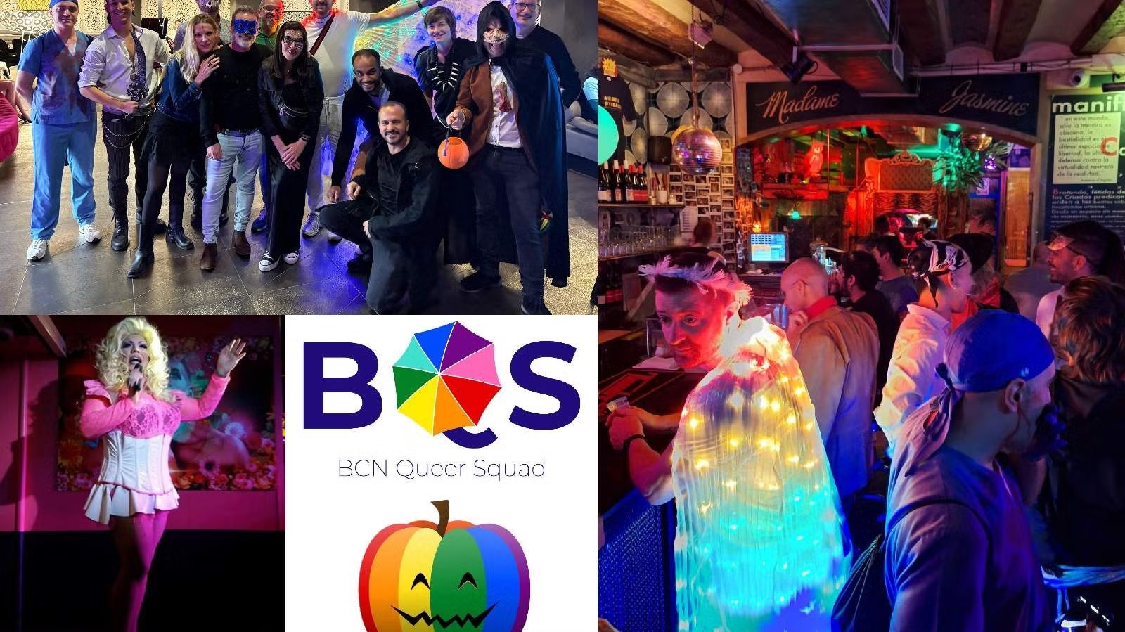 Queer 🏳️‍🌈 Halloween 🎃 Pub Crawl 🍻 Ruta de Bares 🥂 LGBT+ 🌈 de Halloween 👻