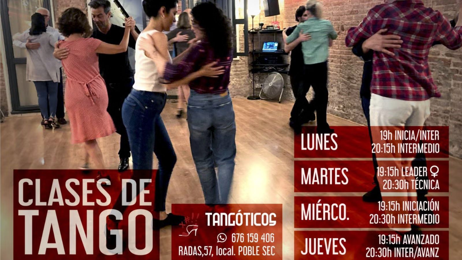 Tango Classes: INITIATION