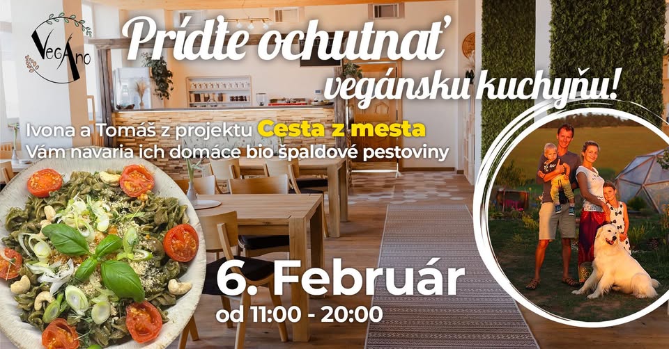 Cesta z mesta a Jan Smolík vo VegÁno