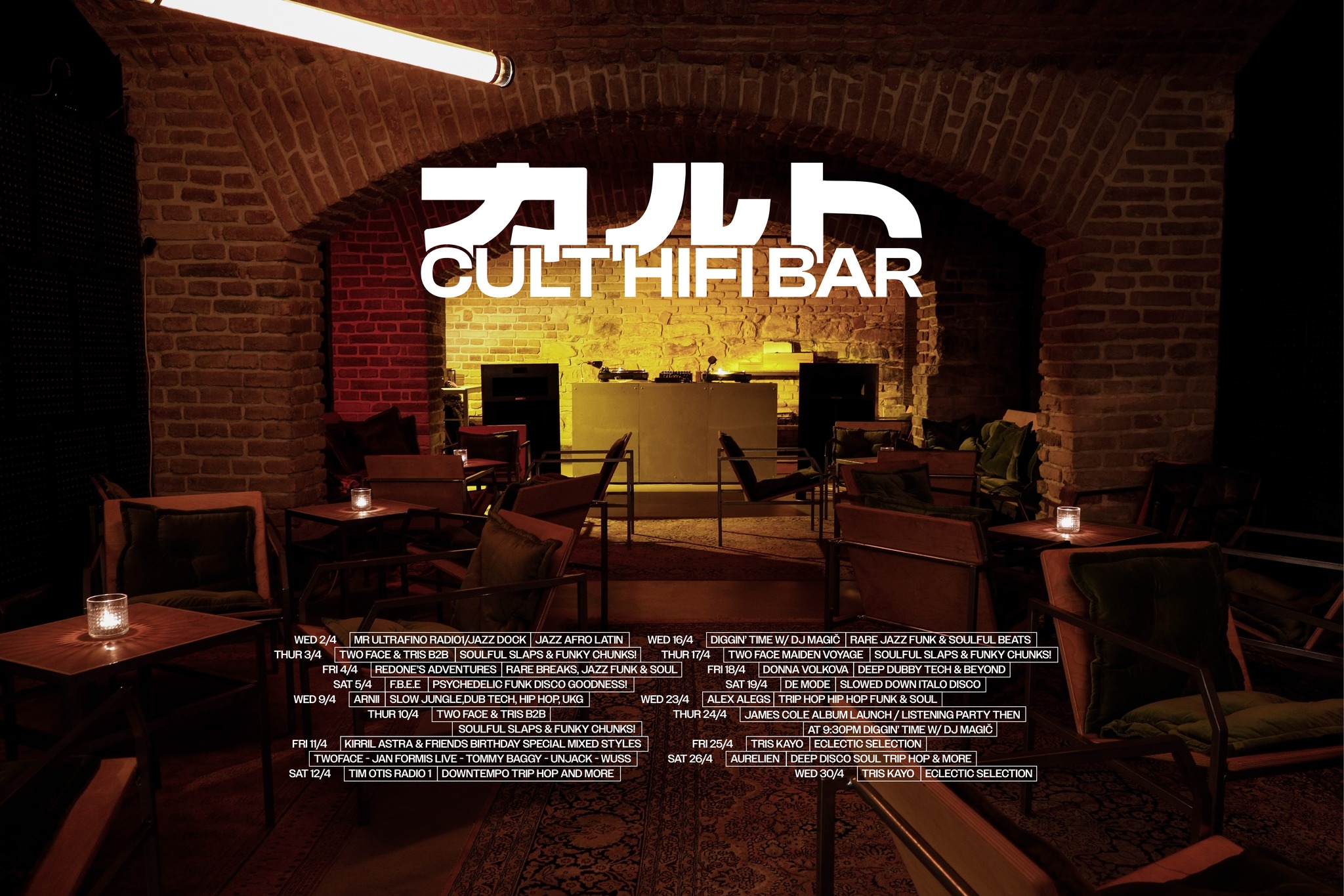 Diggin Time with DJ Magič in Cult Hifi Bar