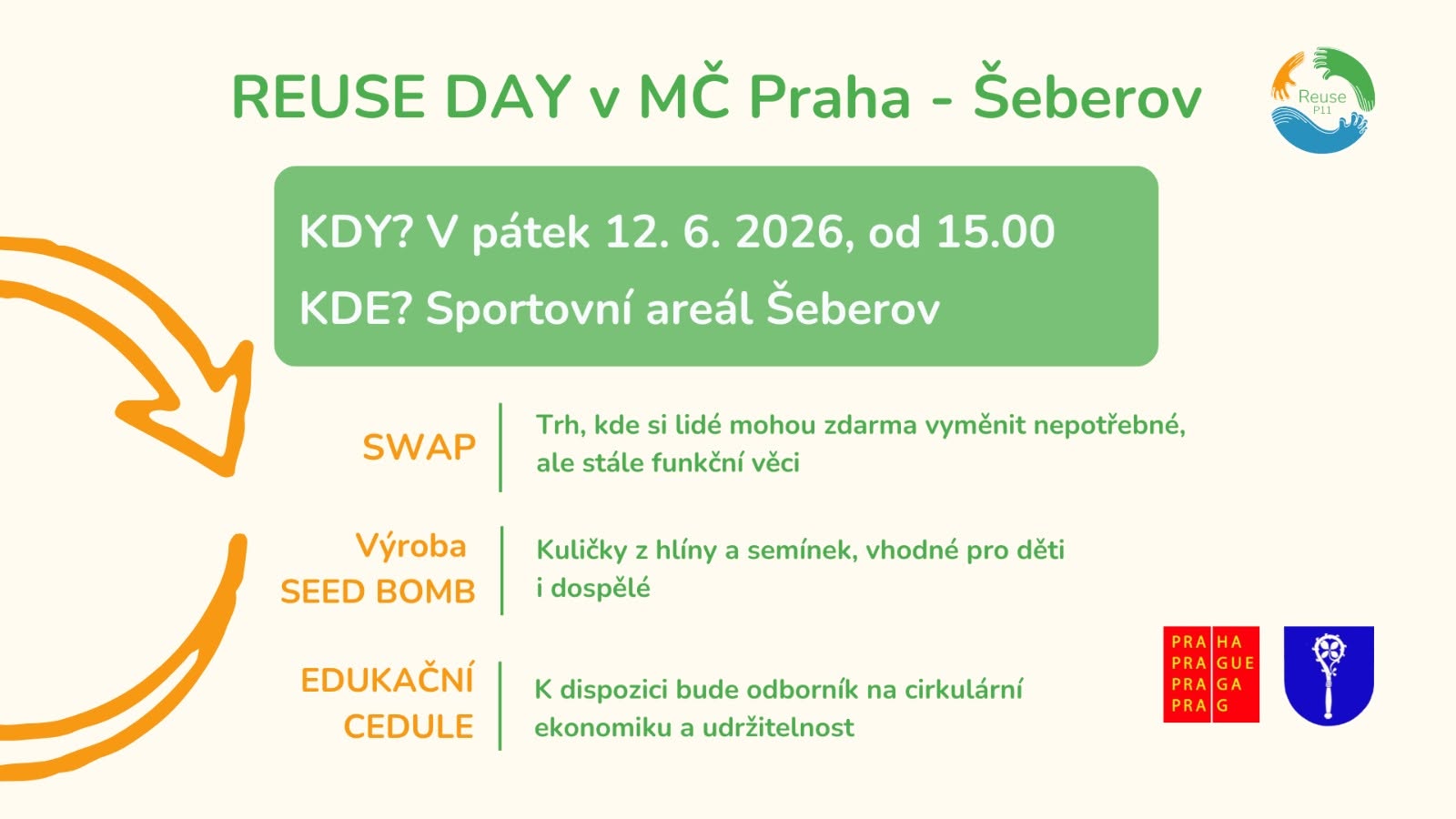REUSE DAY v MČ Praha – Šeberov