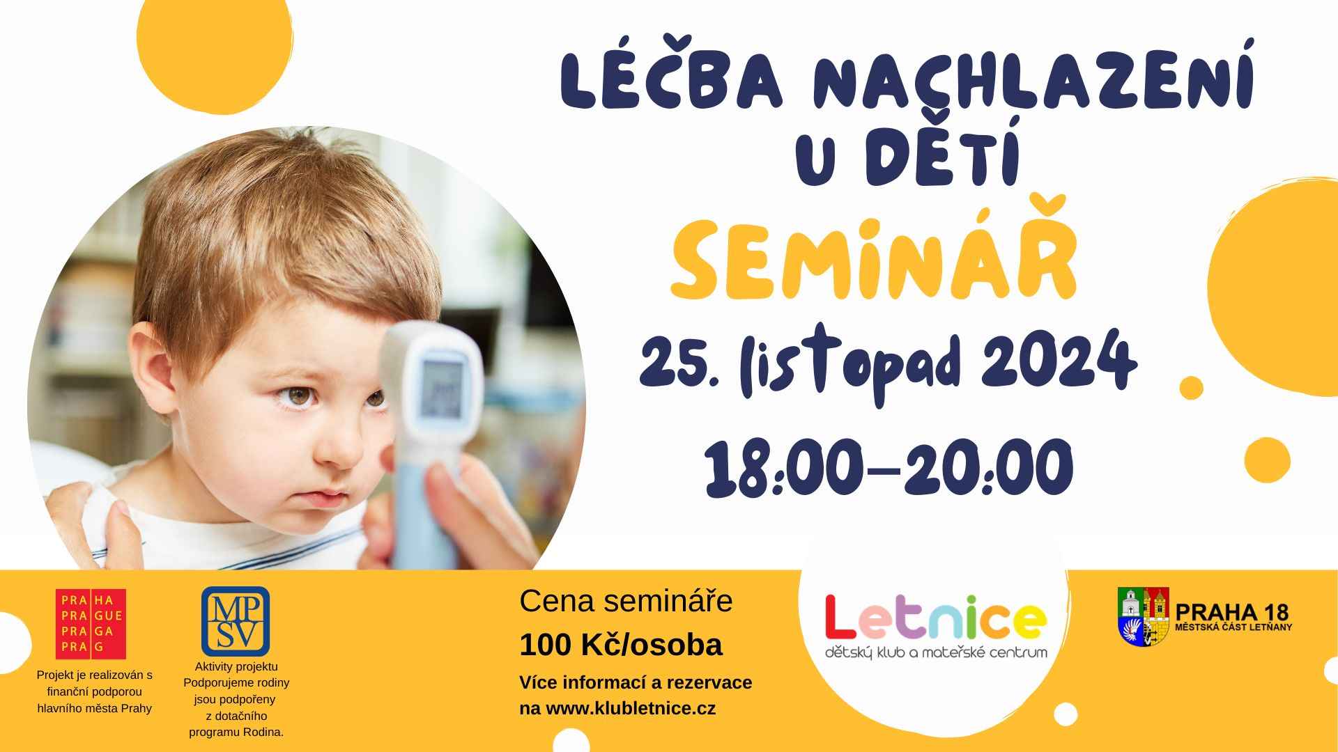 Seminář: Léčba nachlazení u dětí