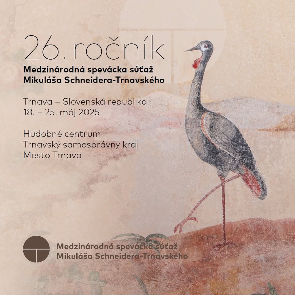 Medzinárodná spevácka súťaž Mikuláša Schneidera-Trnavského - 26.  ročník