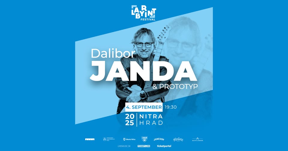 Dalibor Janda a kapela PROTOTYP - Nitra - Labyrint Fest 2025