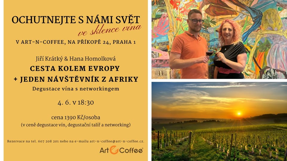Cesta kolem Evropy + jeden návštěvník z Afriky