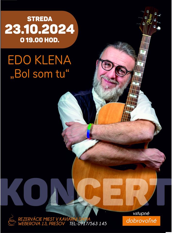 KONCERT EDO KLENA "Bol som tu"