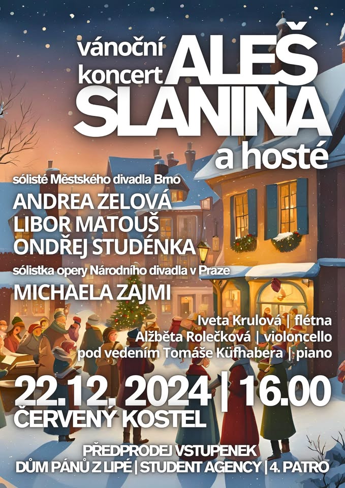 Vánoční koncert Aleš Slanina a hosté