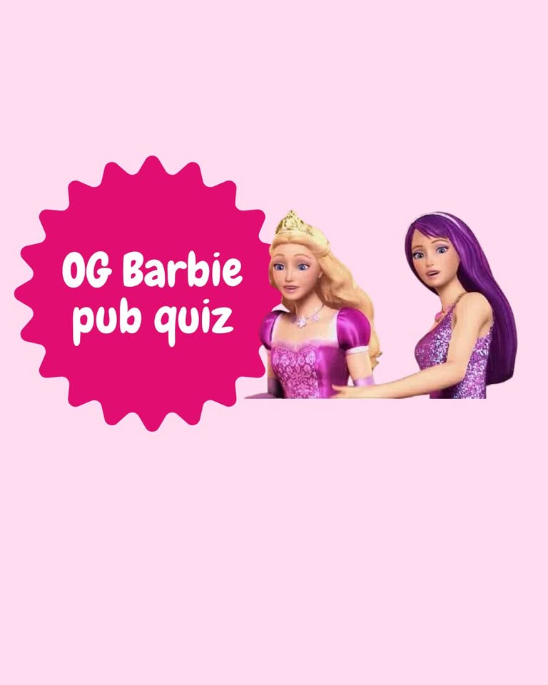 OG Barbie pub quiz