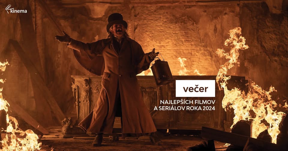 Večer najlepších filmov a seriálov roka 2024 s Petrom Konečným