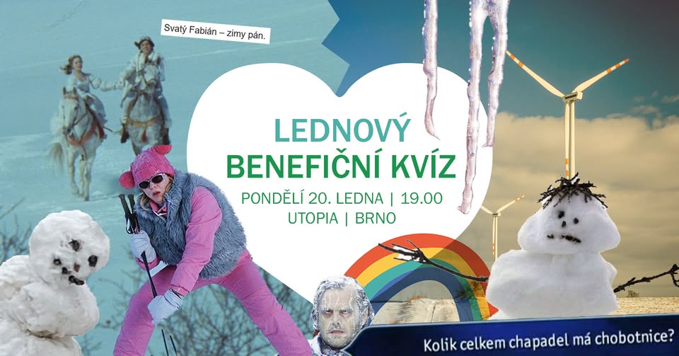 Lednový benefiční kvíz Hnutí DUHA