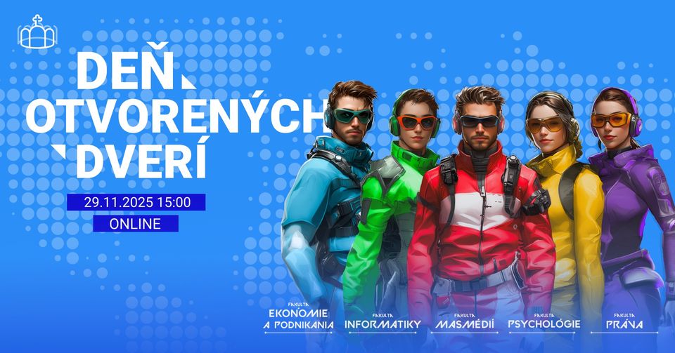 ONLINE Deň otvorených dverí na Paneurópskej vysokej škole!