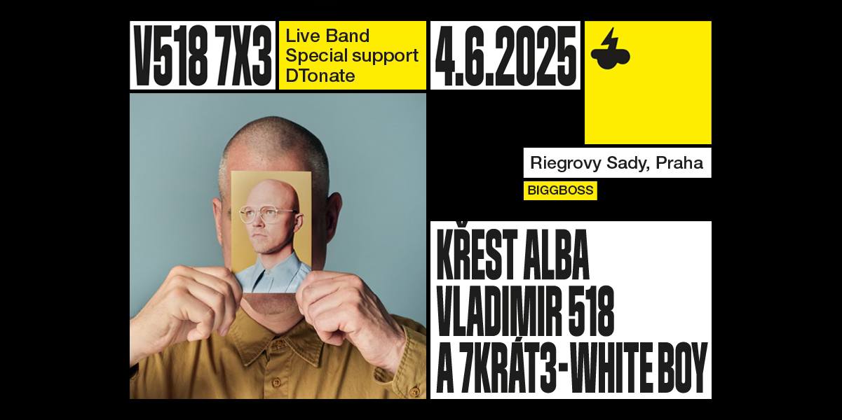 Křest nového alba - Vladimir 518 a 7krát3, Riegrovy Sady - Praha