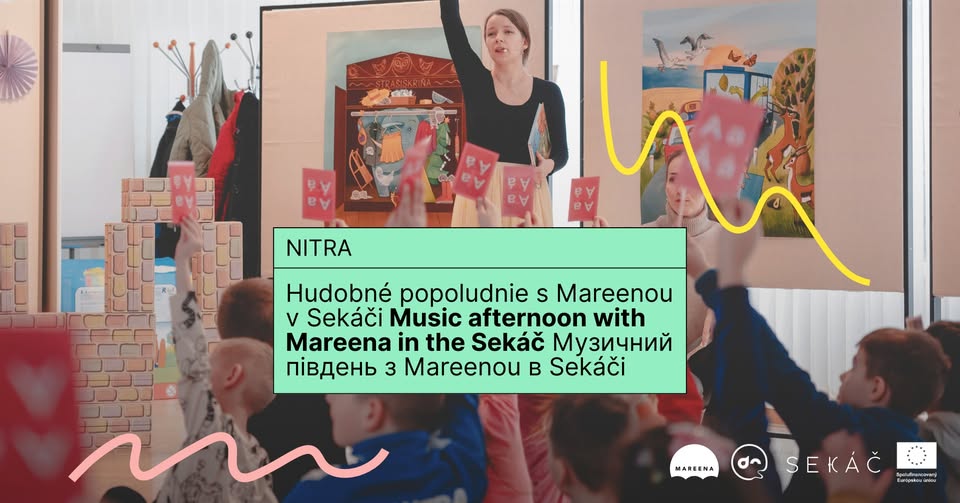 NITRA 🟢 Hudobné popoludnie s Mareenou v Sekáči • Музичний південь з Mareenou в Sekáči
