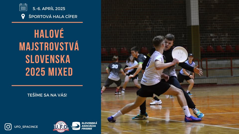 Halové majstrovstvá Slovenska 2025 MIXED