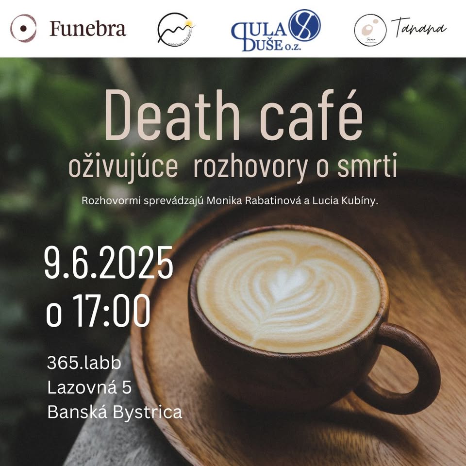 Death café - oživujúce rozhovory o smrti