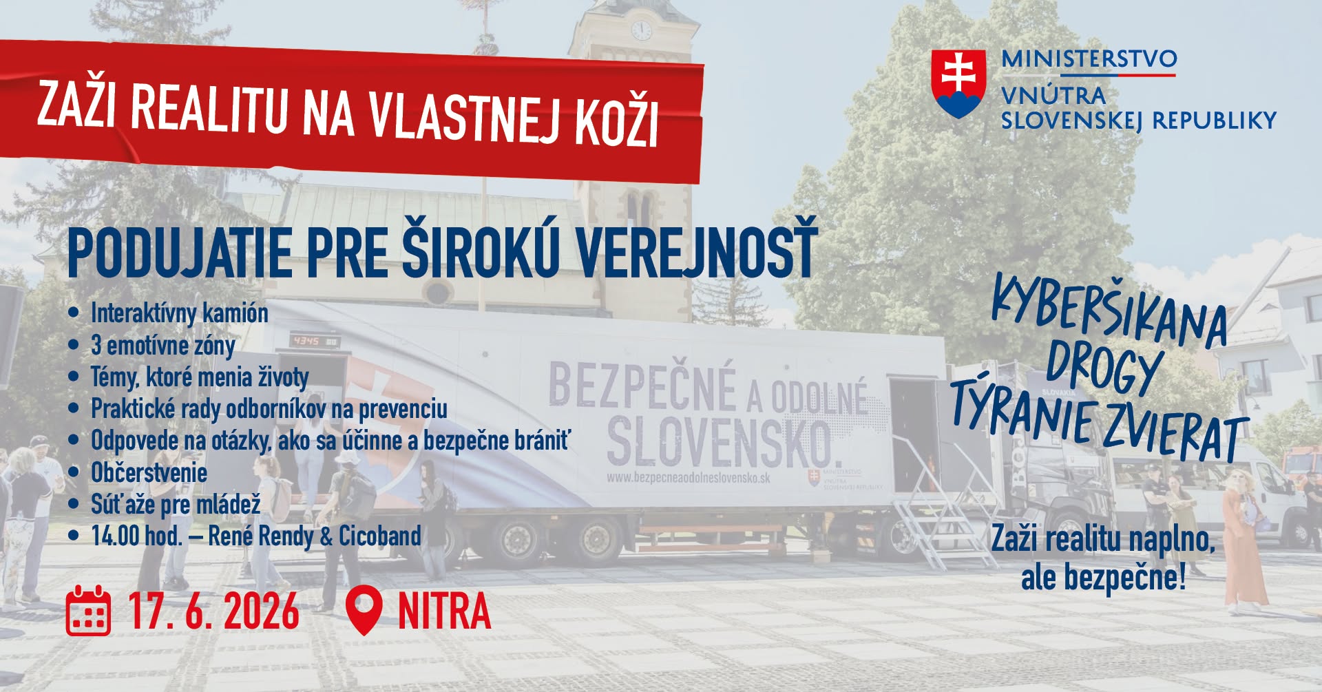ZAŽI TO NA VLASTNEJ KOŽI V NITRE