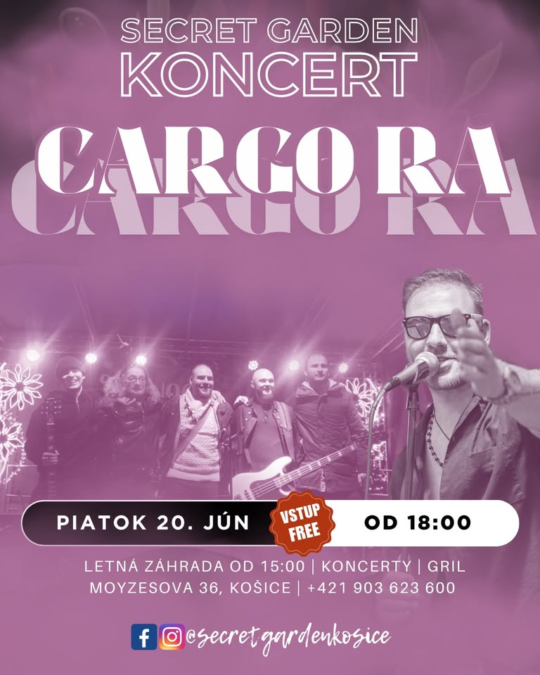 Cargo Rides Again - Hard Rockový Koncert v srdci Košíc