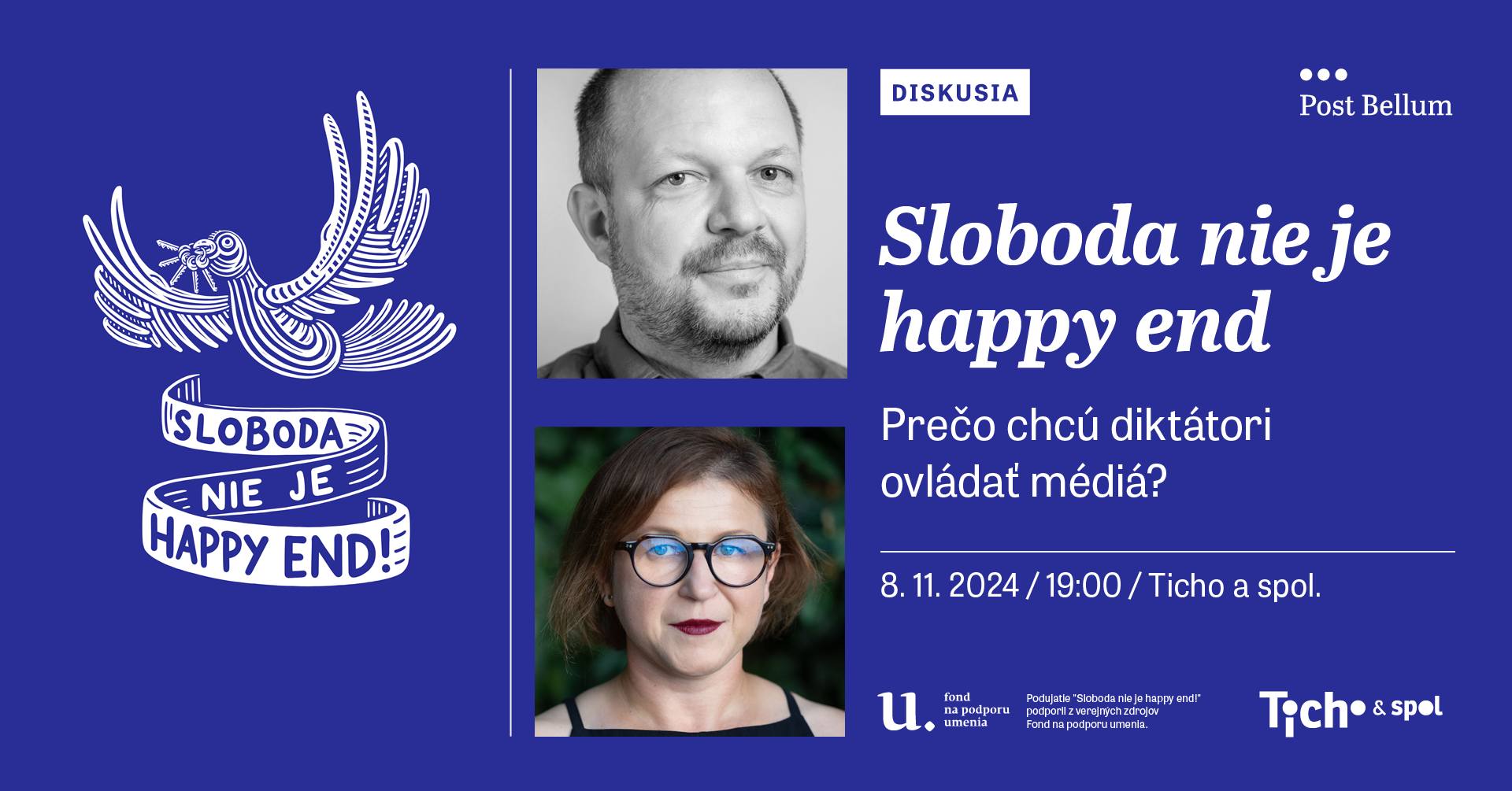 🕊️ Sloboda nie je happy end!: prečo chcú diktátori ovládať médiá?