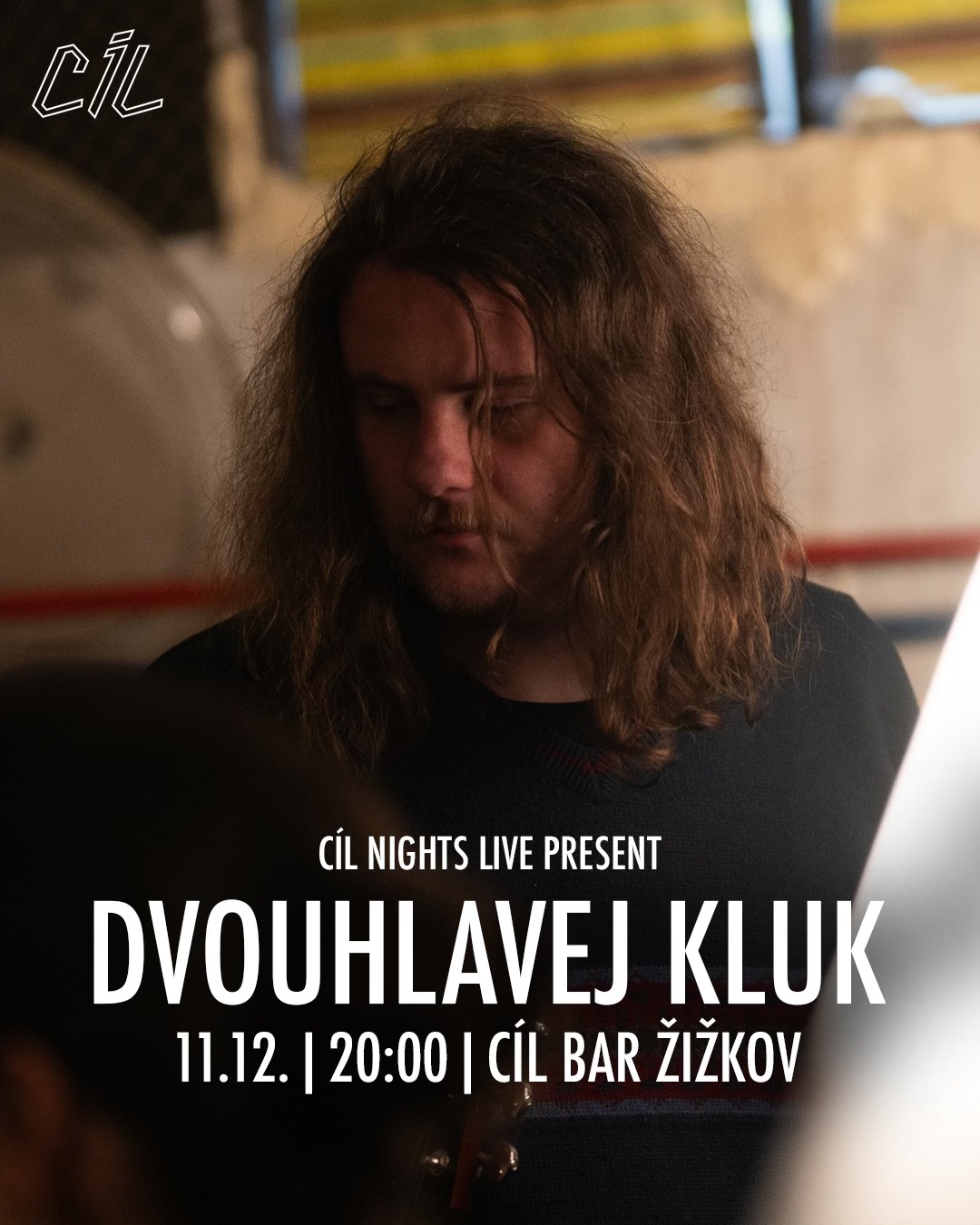 DVOUHLAVEJ KLUK | 11.12. | 20:00 @CÍL BAR PRAHA