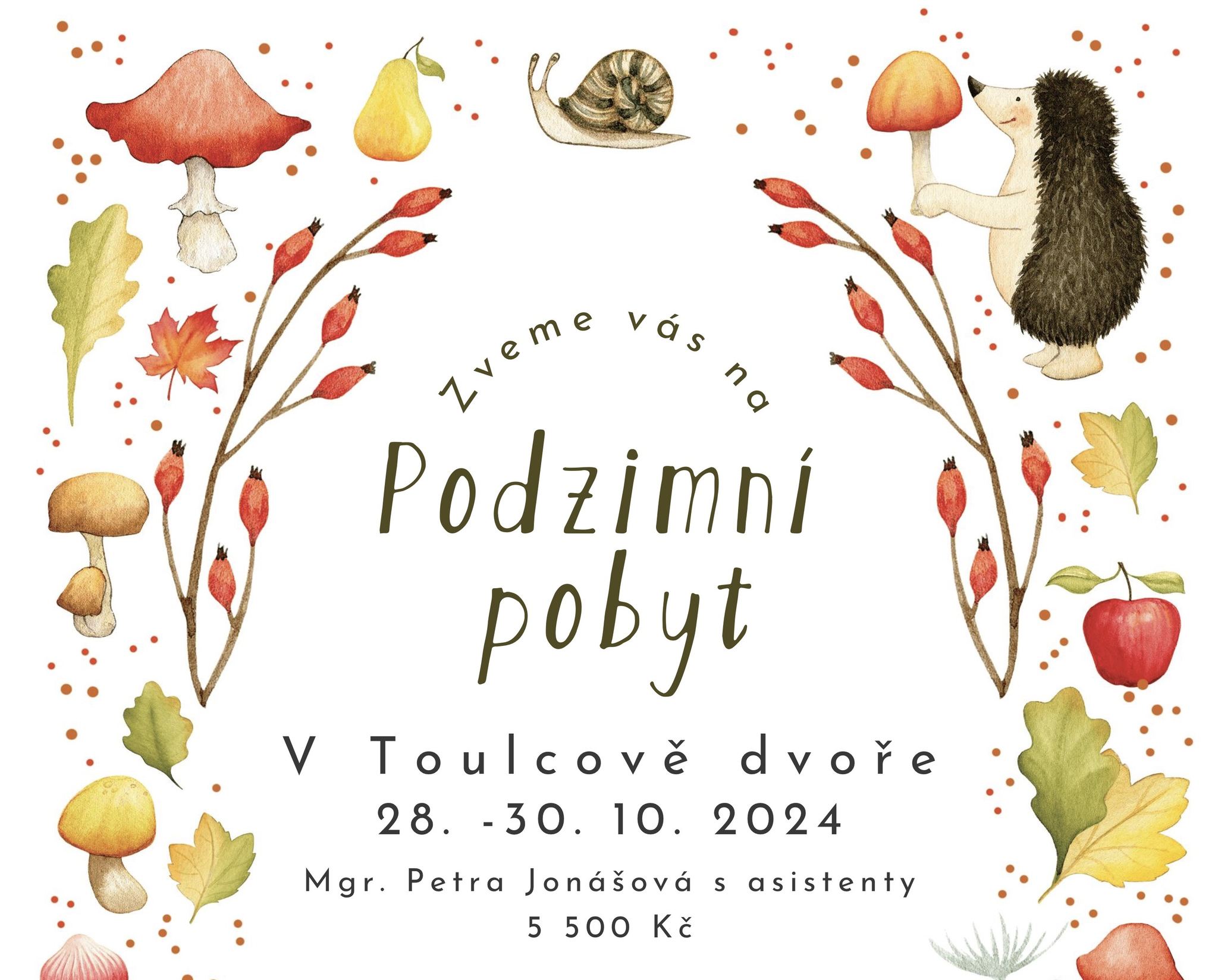 Podzimní pobyt pro děti se speciálními potřebami