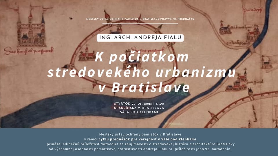 K počiatkom stredovekého urbanizmu v Bratislave