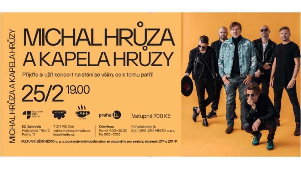 Michal Hrůza a kapela Hrůzy