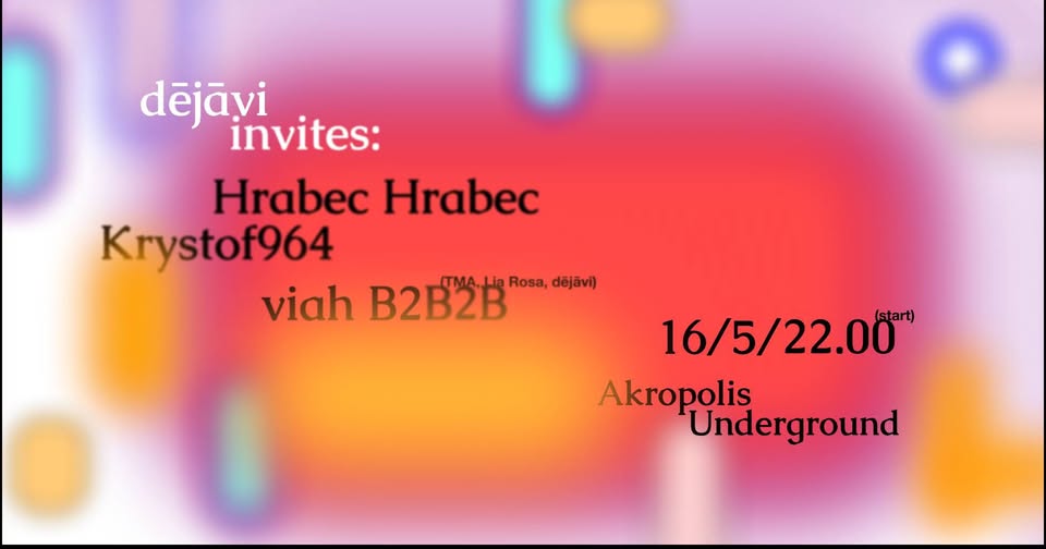DĒJĀVI INVITES: KRYSTOF964 ⏆  HRABEC HRABEC