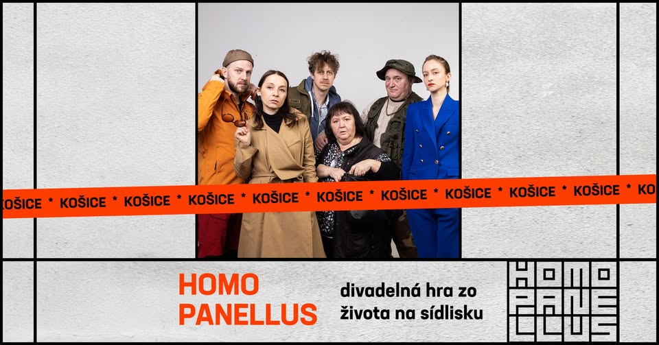 Homo Panellus (Človek panelový) - Divadlo Radnica, Košice