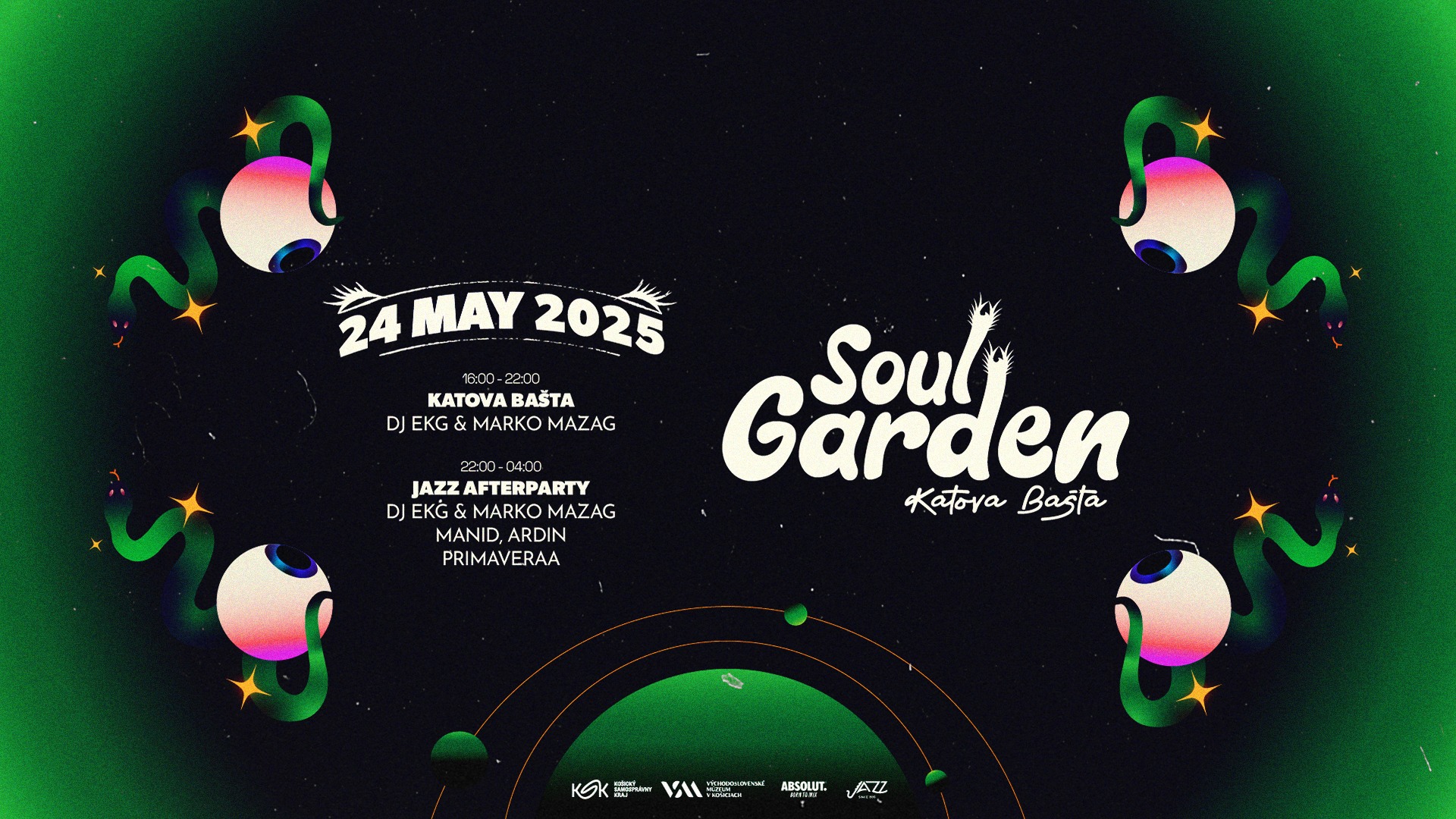 Soul Garden v centre Košíc / Katova Bašta / 24.5