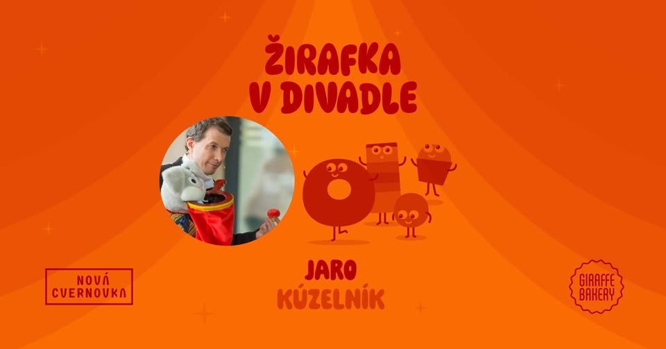 Žirafka v divadle - Jaro - Kúzelník
