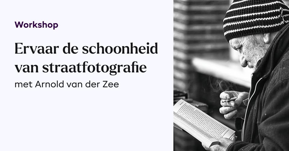 Straatfotografie Jordaan met Arnold van der Zee