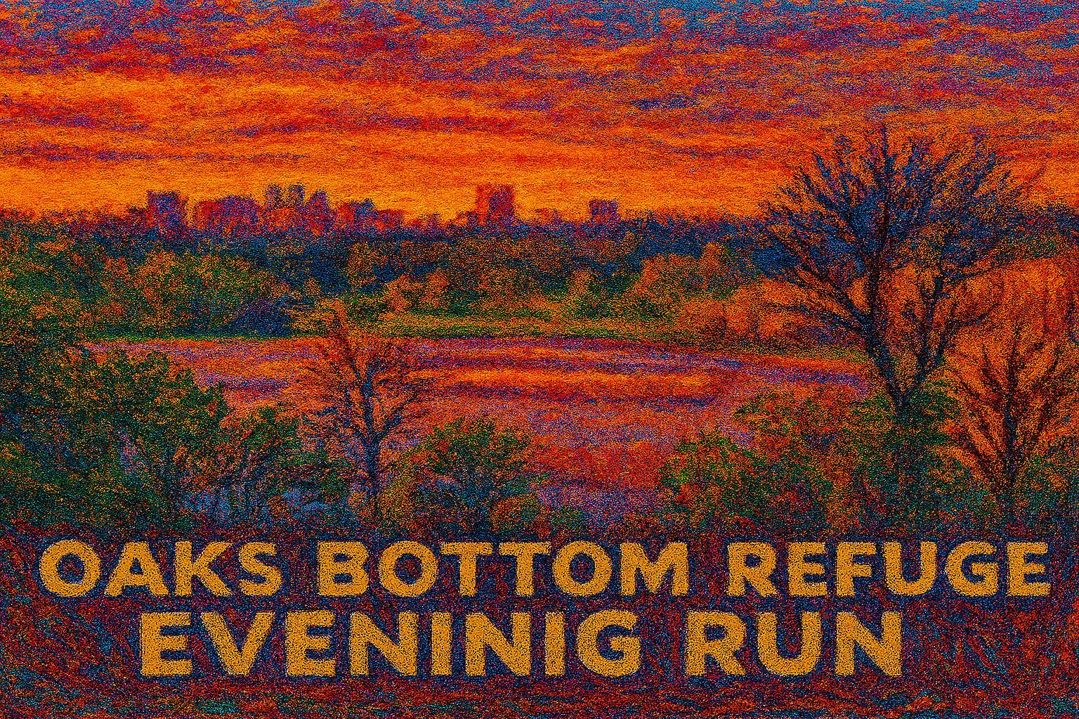 Oaks Bottom Refuge - Evening Run