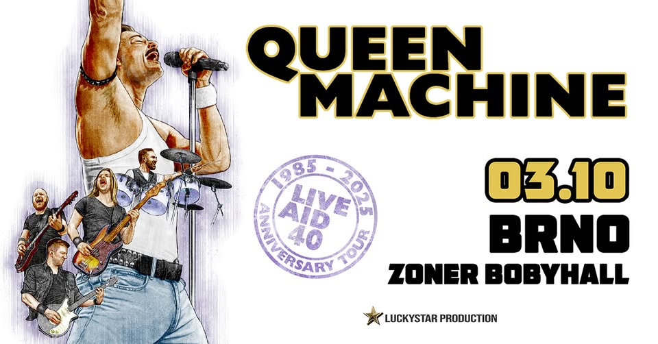 Queen Machine LIVE AID 40 Anniversary Tour