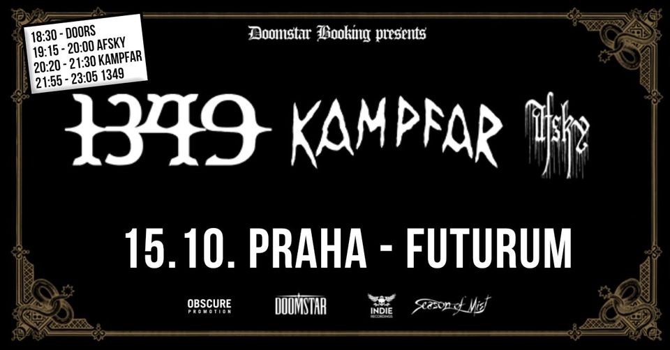 1349, KAMPFAR, AFSKY - Praha
