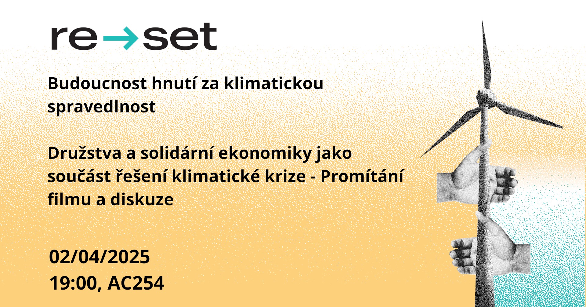 Družstva a solidární ekonomiky jako součást řešení klimatické krize - promítání filmu a diskuze