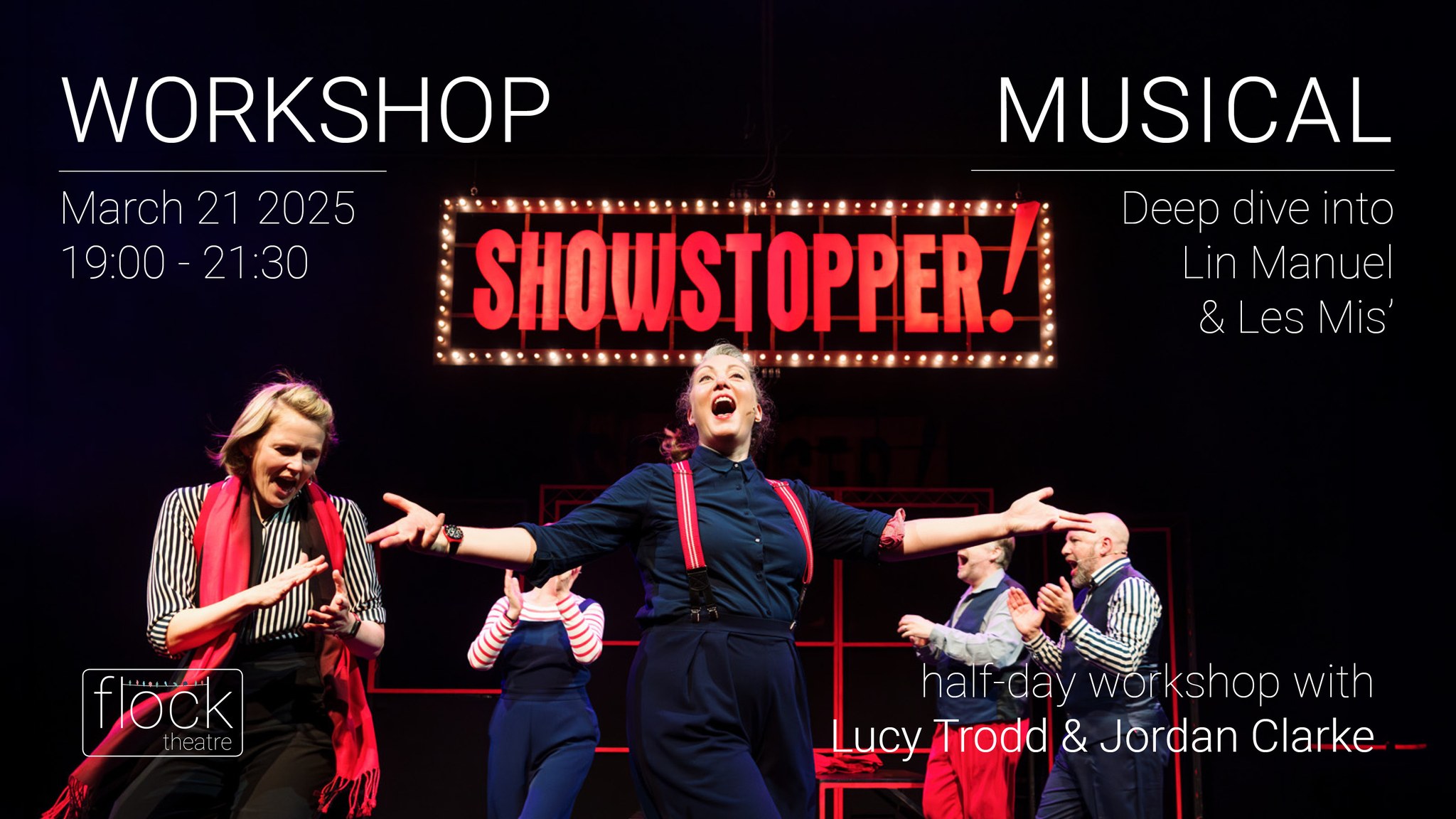 Workshop Musical Improv - Lin-Manuel & Les Mis | Flock Theatre
