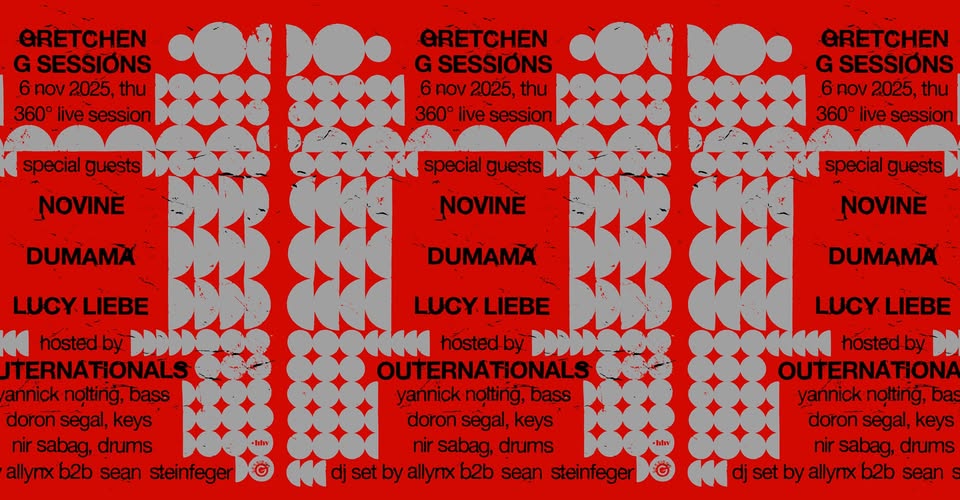 G Sessions – 360° Show ft. Novine + Dumama + Lucy Liebe