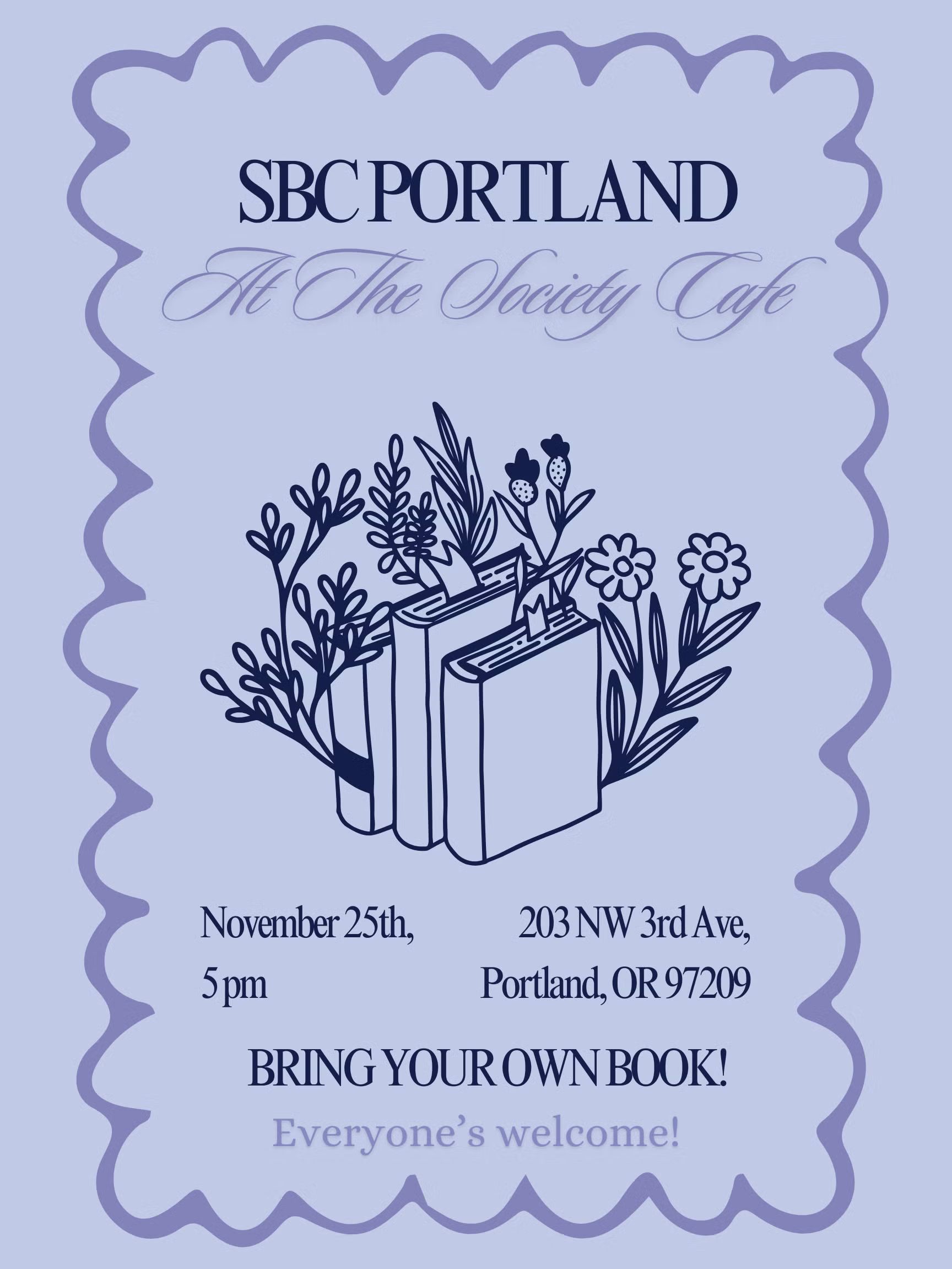 SBC at The Society Cafe