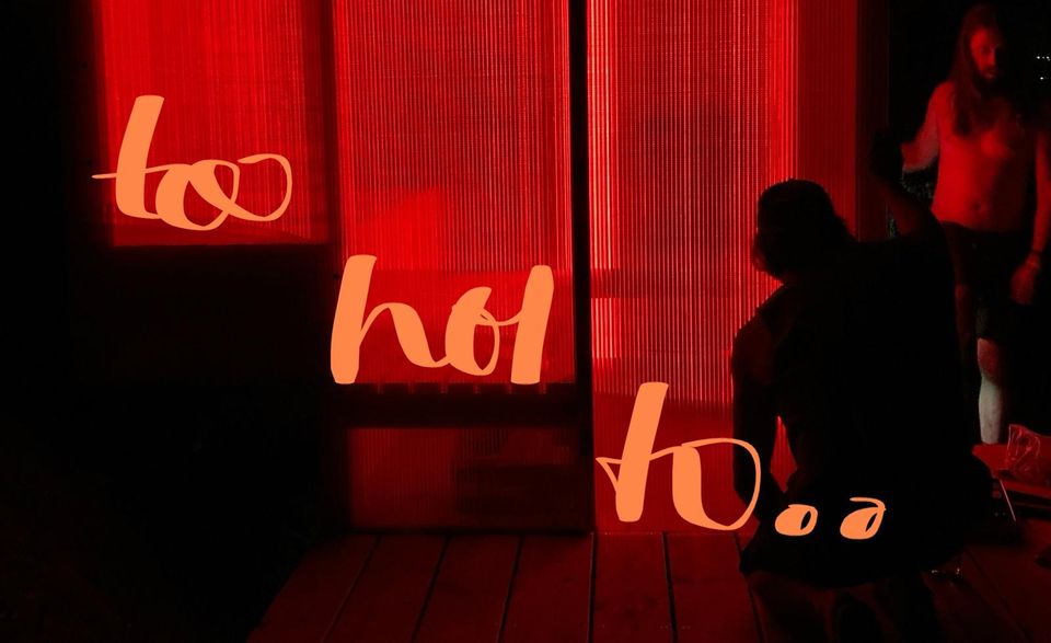 Sauna  - too hot to handle - again!