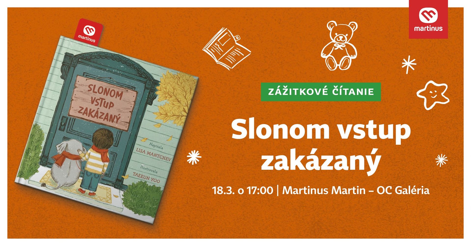Zážitkové čítanie: Slonom vstup zakázaný