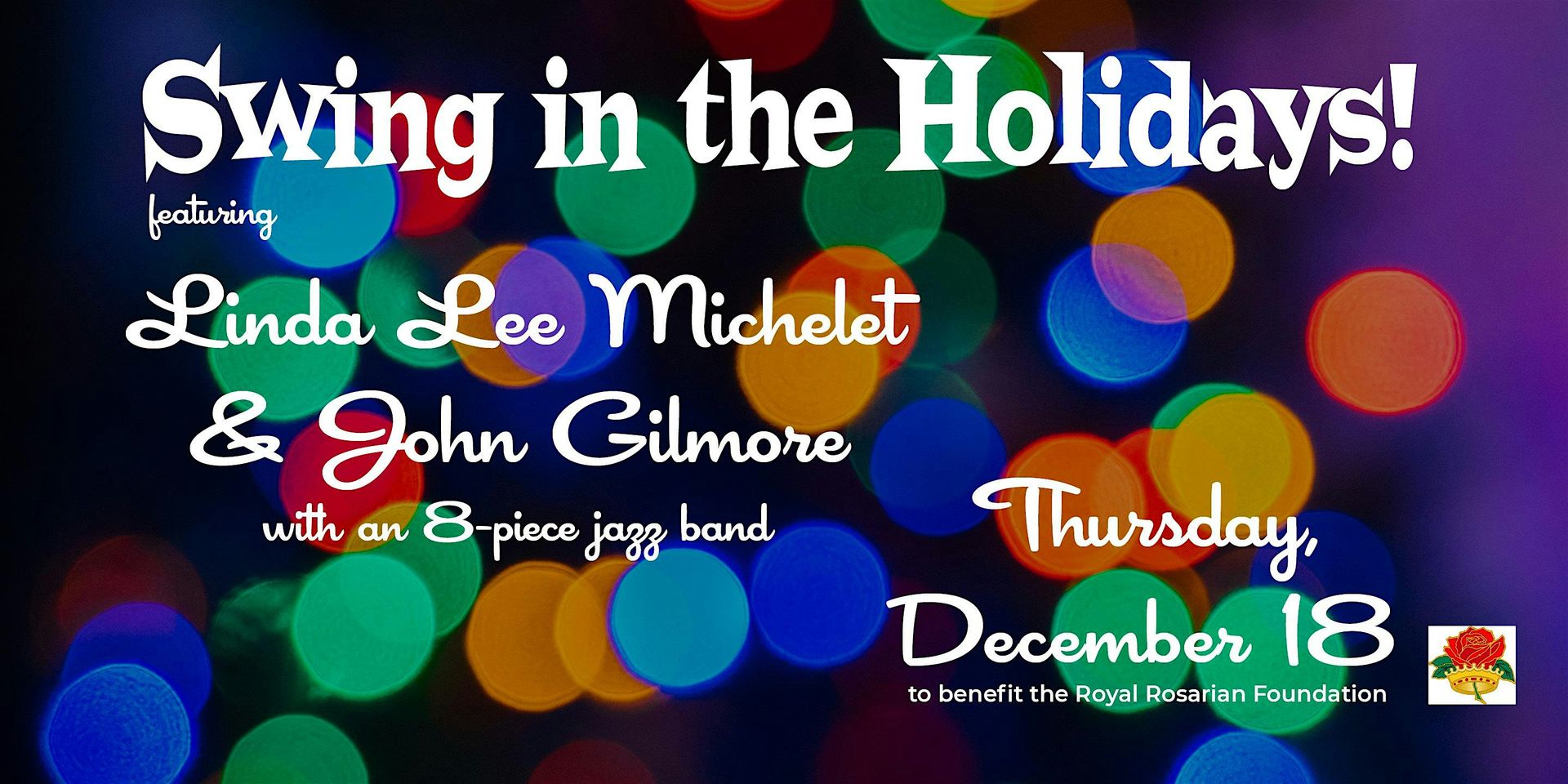 Swing in the Holidays! with Linda Lee Michelet and John Gilmore