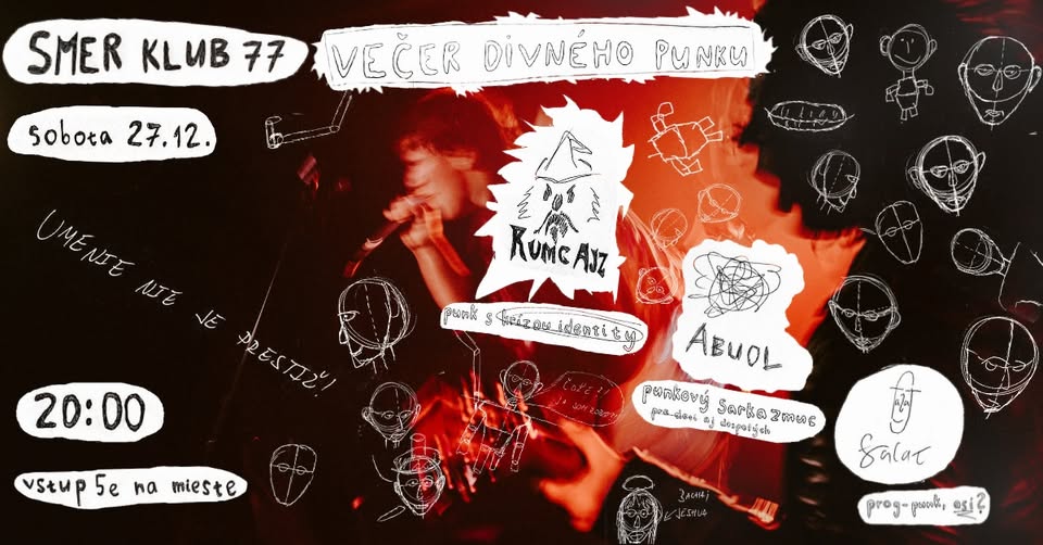 VEČER DIVNÉHO PUNKU | SMER KLUB 77