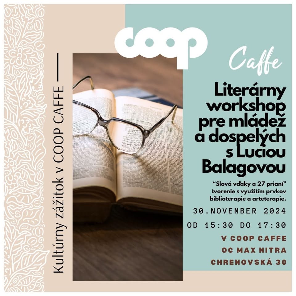 Zážitkový literárny workshop