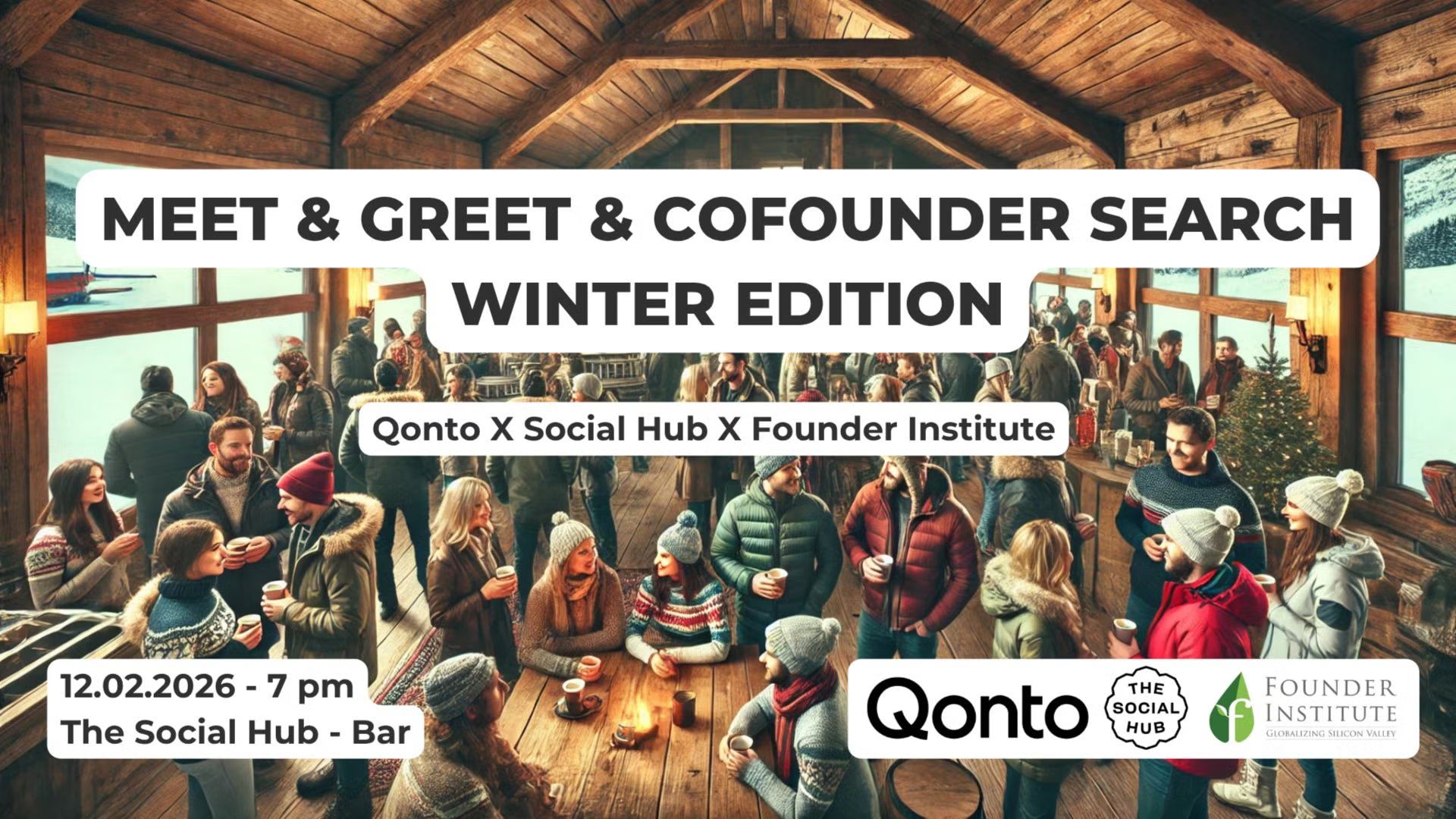 Founder Meet&Greet: In-Person Startup Networking Winter Edition!