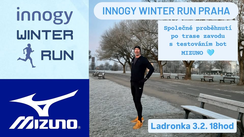 Innogy WINTER RUN Praha - společné proběhnutí po trase