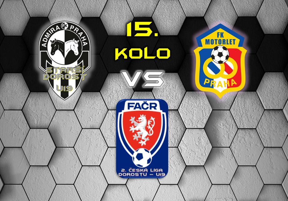 15.kolo 𝟮.𝗖̌𝗟𝗗-𝗨𝟭𝟵 ⚽️ 𝗙𝗞 𝗔𝗗𝗠𝗜𝗥𝗔 𝗣𝗥𝗔𝗛𝗔 "🅰️" 🆚 Sk Motorlet Praha