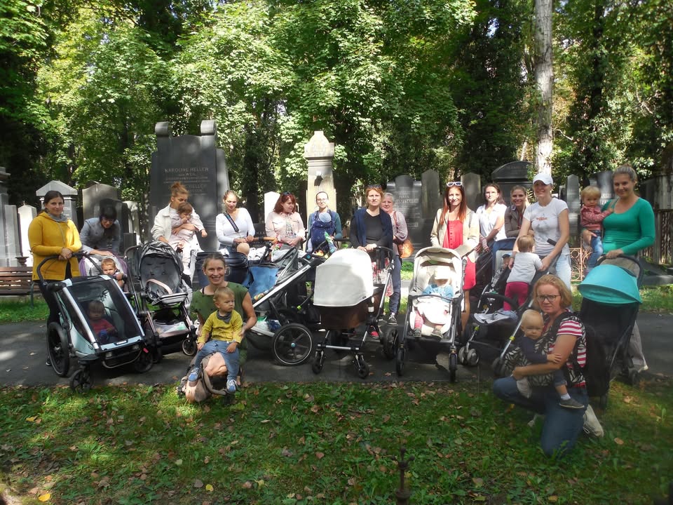 Žižkovské kočárkování — Riegrovy sady