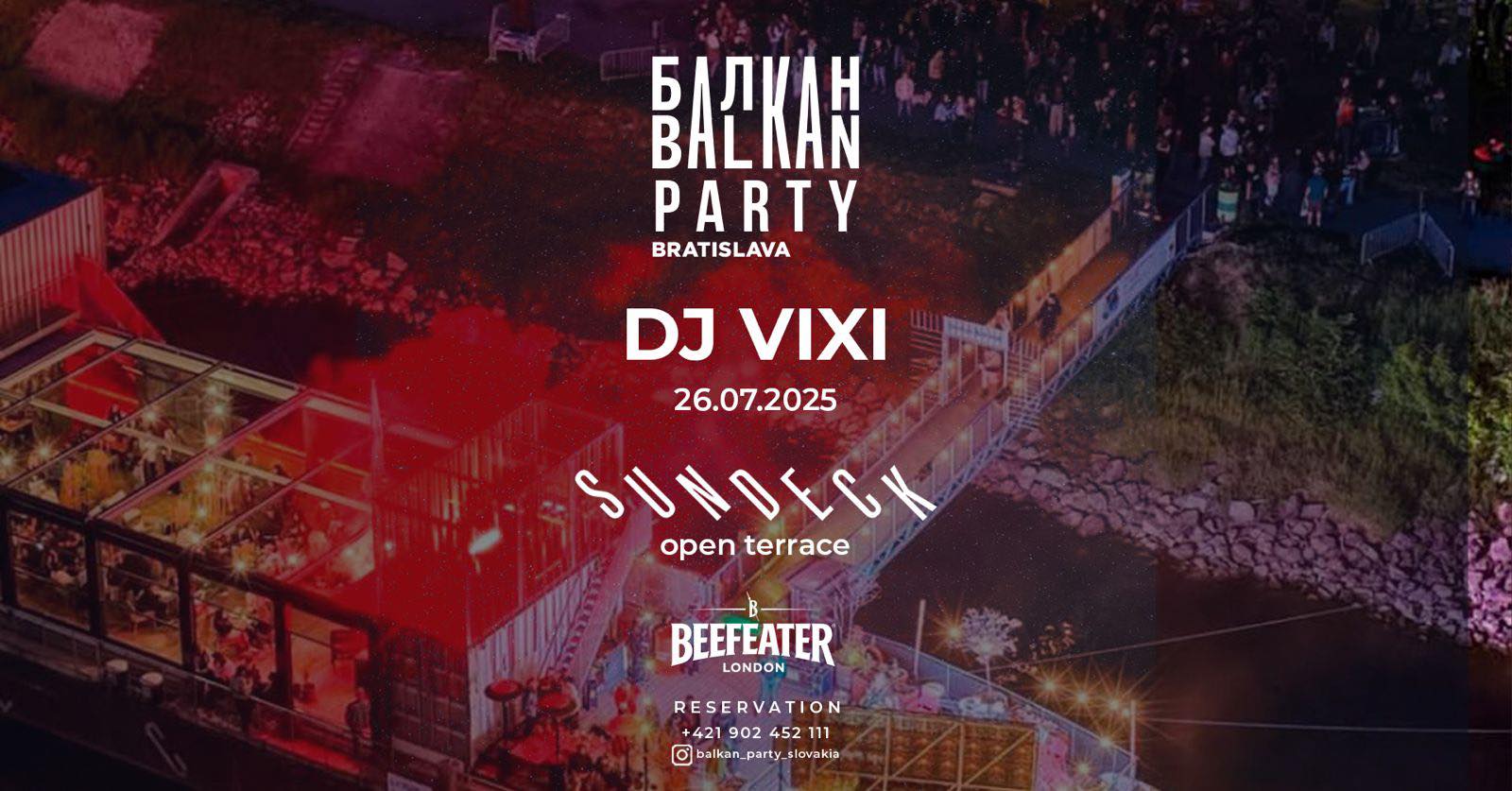 BALKAN PARTY | SUMMER EDITION | SPLAV SUNDECK