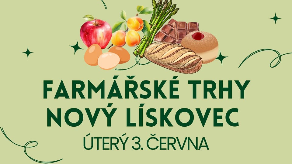 Farmářské trhy Nový lískovec 3.6. 2025