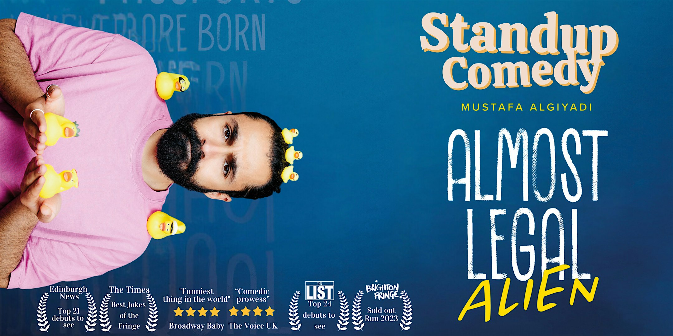English Standup Comedy • Almost Legal Alien • Dresden